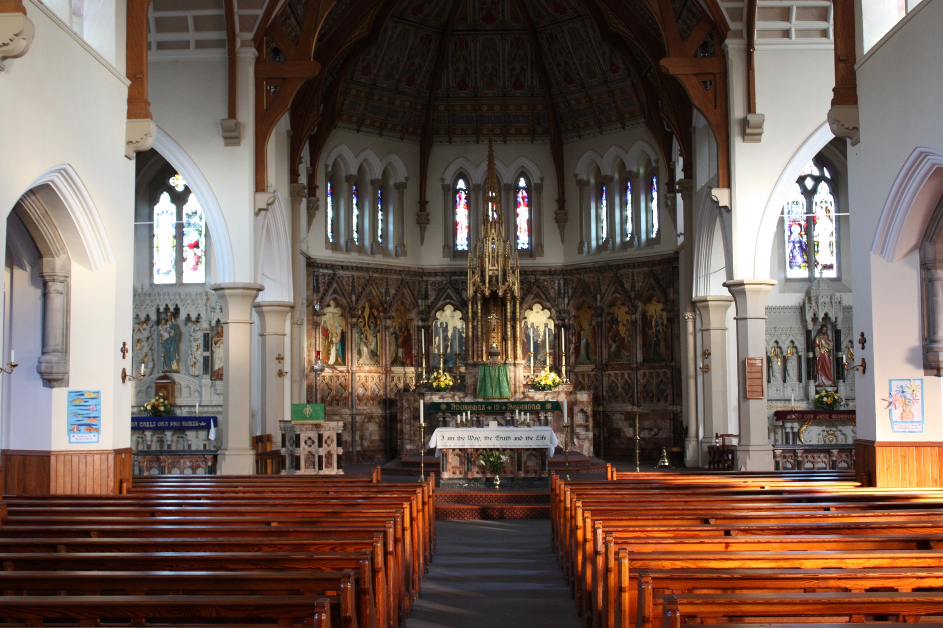 A welcoming view of St Mary’s Roman Catholic Church, Chorley